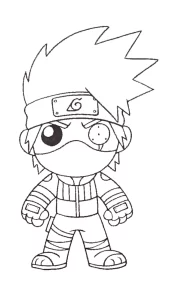 coloriage Manga pour enfants à imprimer