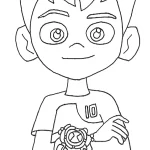 a imprimer coloriage Manga gratuit