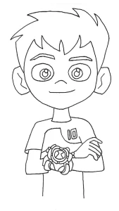 a imprimer coloriage Manga gratuit