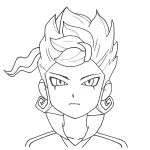 coloriage Manga pour enfant de 7 ans