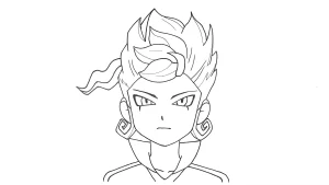 coloriage Manga pour enfant de 7 ans