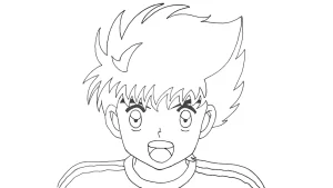 coloriage Manga educatif pour enfant