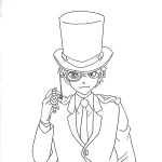 coloriage Manga à imprimer gratuit