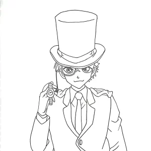 coloriage Manga à imprimer gratuit
