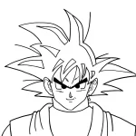 coloriage Manga à imprimer a4