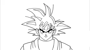 coloriage Manga à imprimer a4