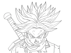 coloriage Manga à imprimer