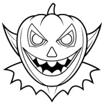 coloriage Masque Halloween en ligne