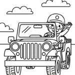 coloriage Militaire updated a dessiner en ligne