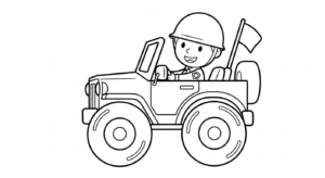 imprimer coloriage Militaire updated pour enfant