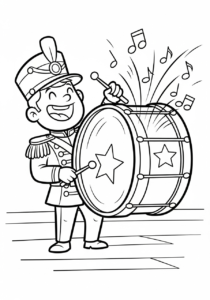 coloriage Militaire updated pour enfant de 5 ans