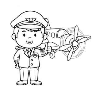coloriage Militaire updated pour enfants