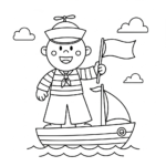 coloriage Militaire updated et decoupage