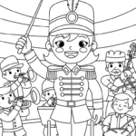 coloriage Militaire updated à imprimer pour enfant de 3 ans