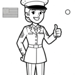 coloriage Militaire updated à imprimer gratuitement pdf