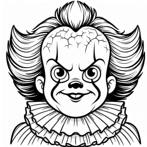 imprimer coloriage Pennywise gratuit