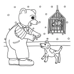 coloriage Petit Ours Brun d