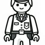 coloriage Playmobil pour enfant de à imprimer