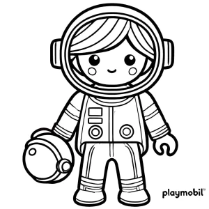 imprimer coloriage Playmobil gratuit