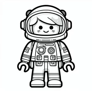 coloriage Playmobil à imprimer pour enfant de 6 ans