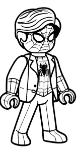 coloriage Playmobil pour enfant de 8 ans