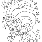 coloriage Pomni pour primaire