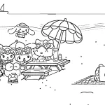 imprimer coloriage Pompompurin gratuit