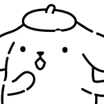 coloriage Pompompurin pour enfant de 5 ans