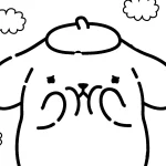 coloriage Pompompurin pour enfant à imprimer