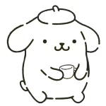 coloriage Pompompurin a dessiner en ligne