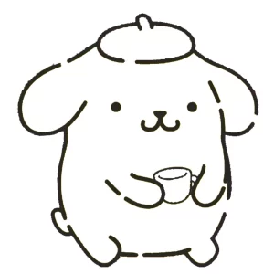 coloriage Pompompurin a dessiner en ligne