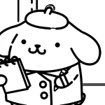 coloriage Pompompurin a dessiner en ligne