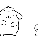coloriage Pompompurin de pour enfants