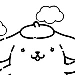a imprimer coloriage Pompompurin gratuit