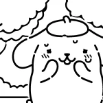 coloriage Pompompurin à imprimer pdf