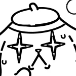 coloriage Pompompurin pour enfant de 4 ans