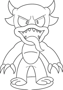 coloriage Rainbow Friend en ligne pour enfant