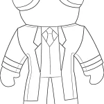 coloriage Rainbow Friend d