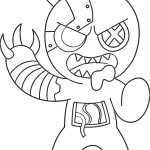 coloriage Rainbow Friend a dessiner et imprimer