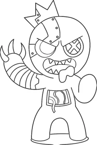 coloriage Rainbow Friend a dessiner et imprimer