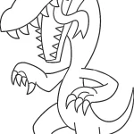coloriage Rainbow Friend à imprimer pdf
