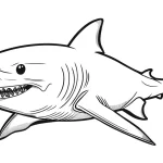 coloriage Requin à imprimer pdf