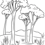 coloriage Savane à imprimer pour enfant de 7 ans