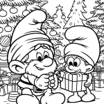 coloriage Schtroumpf a imprimer gratuit