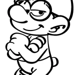 coloriage Schtroumpf pour enfant