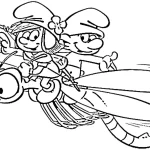 coloriage Schtroumpf a colorier en ligne