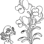 coloriage Schtroumpf a dessiner en ligne
