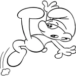 coloriage Schtroumpf en ligne