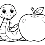 coloriage Serpent à imprimer pour enfant de 10 ans