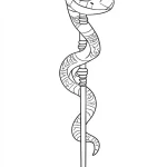 coloriage Serpent à imprimer gratuit